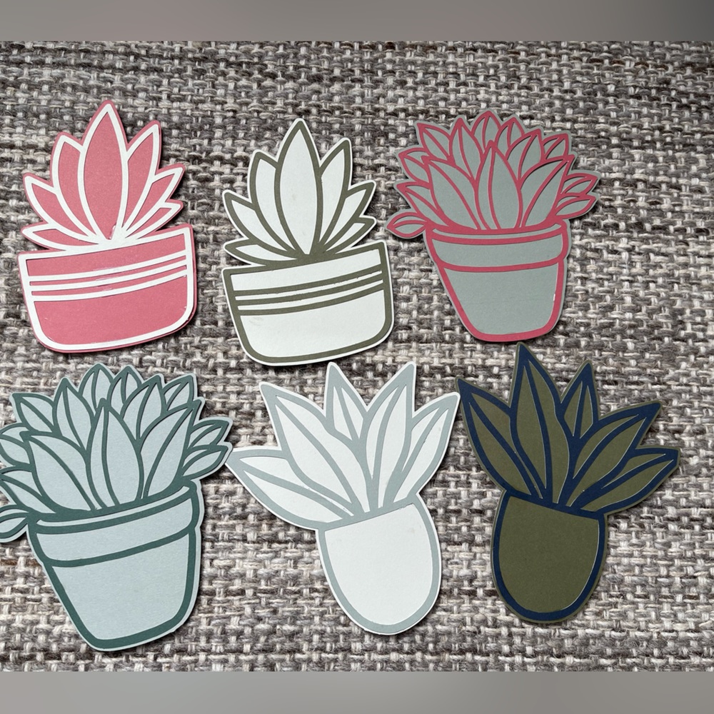 Scrapbook paper cardstock‎ plants cutouts embellishments crafts junk journals